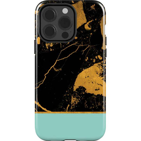 Chunky Marble iPhone 15 Pro Impact Case